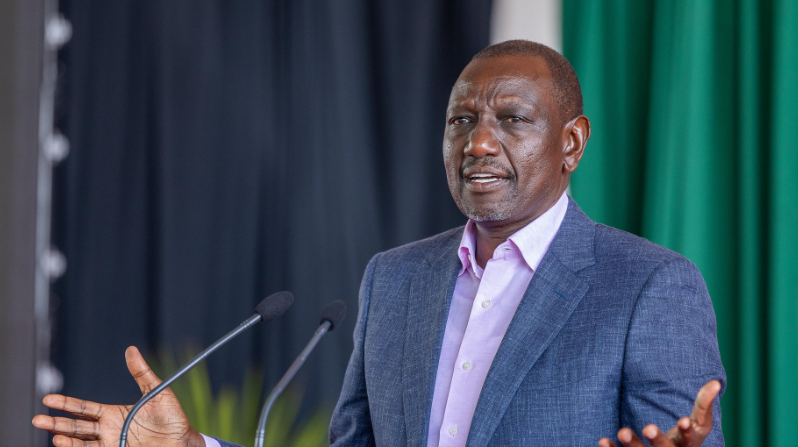 File Image of President William Ruto.